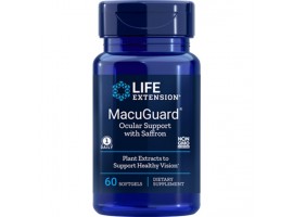 Life Extension MacuGuard® Ocular Support with Saffron , 60 softgels